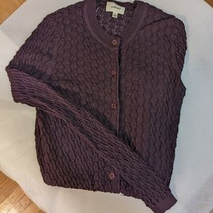 Aritzia Wilfred Lace Cardigan - Size Small
